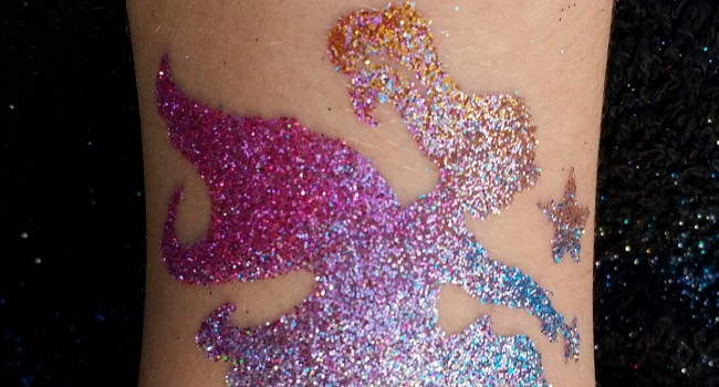 Glittertattoos