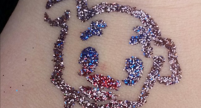 Glittertattoos