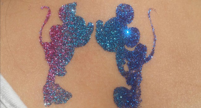 Glittertattoos